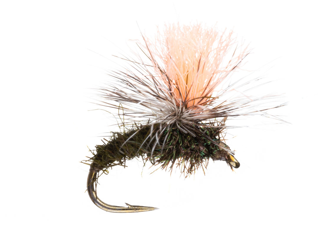 Catchy Flies mouche sèche - CF42 Klinkhammer olive