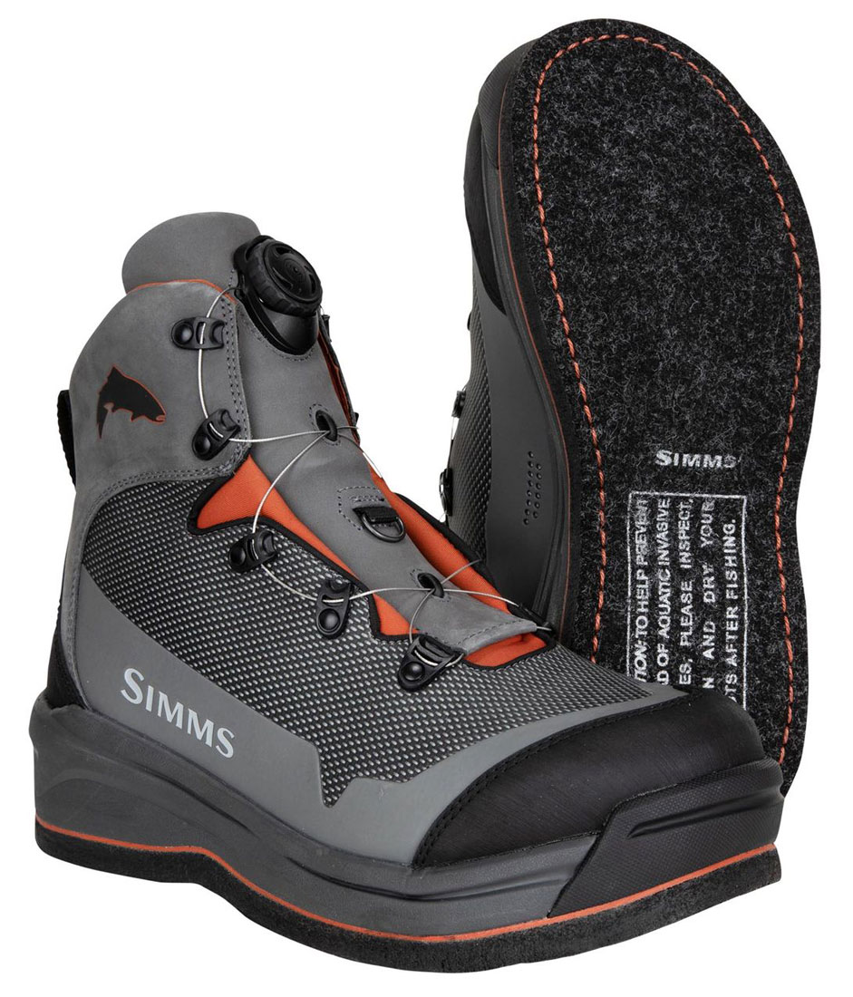 Simms Guide BOA chaussures de wading avec semelle en feutre