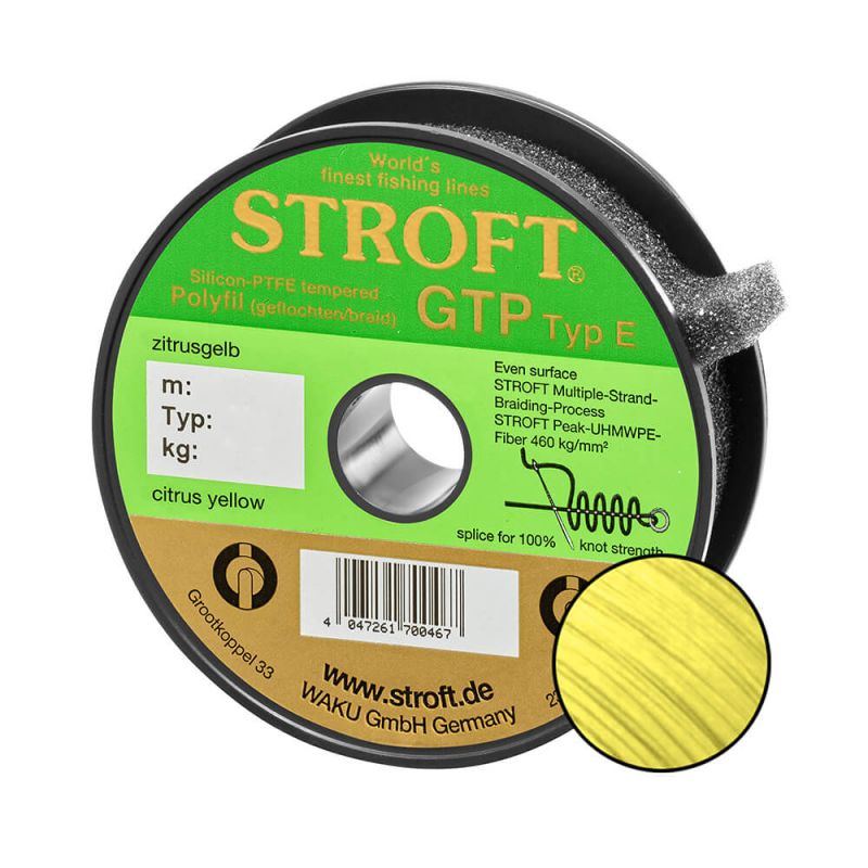 Stroft GTP type E jaune citron 150 m
