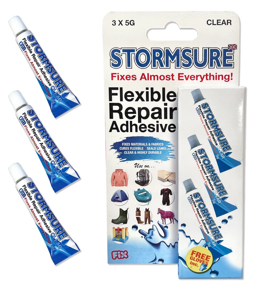Stormsure 3 x 5gr de colle pour cuissardes