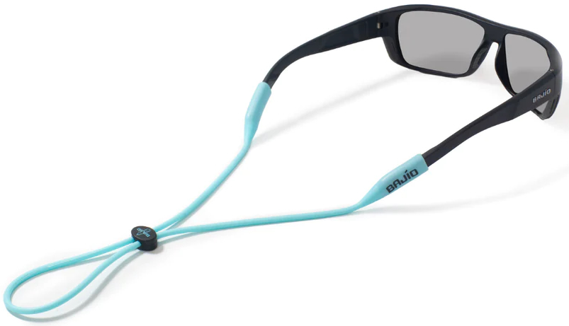 Bajio bandeau de lunettes Adjustable Silicone Keeper - light blue