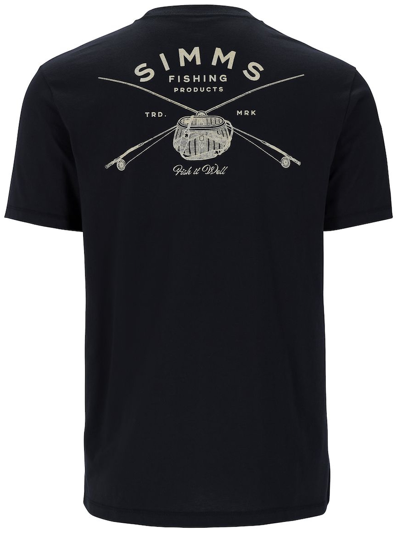 Simms Classic Tackle T-Shirt Noir