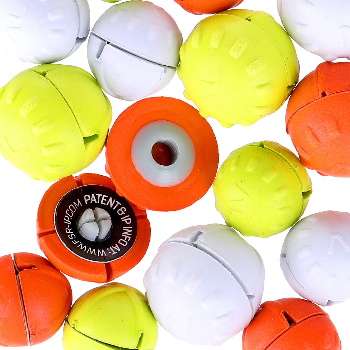 Air-Lock CentertLock Indicateur de touche biodégradable, kit de 3 pièces
