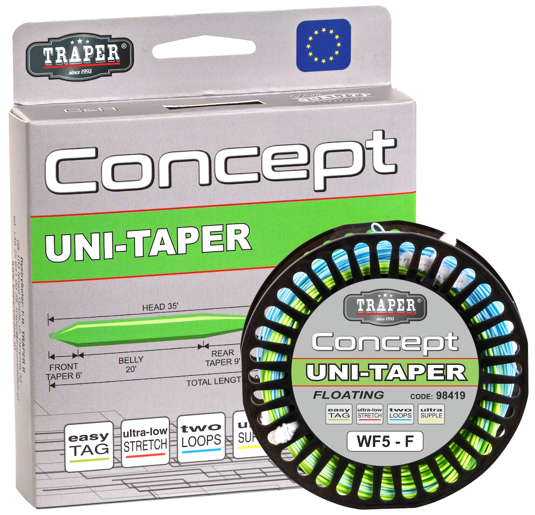 Traper Concept UNI-TAPER WF ligne à mouche flottante