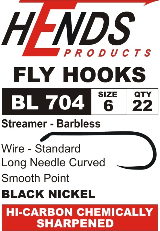 Hends BL 704 Fine Streamer hameçon