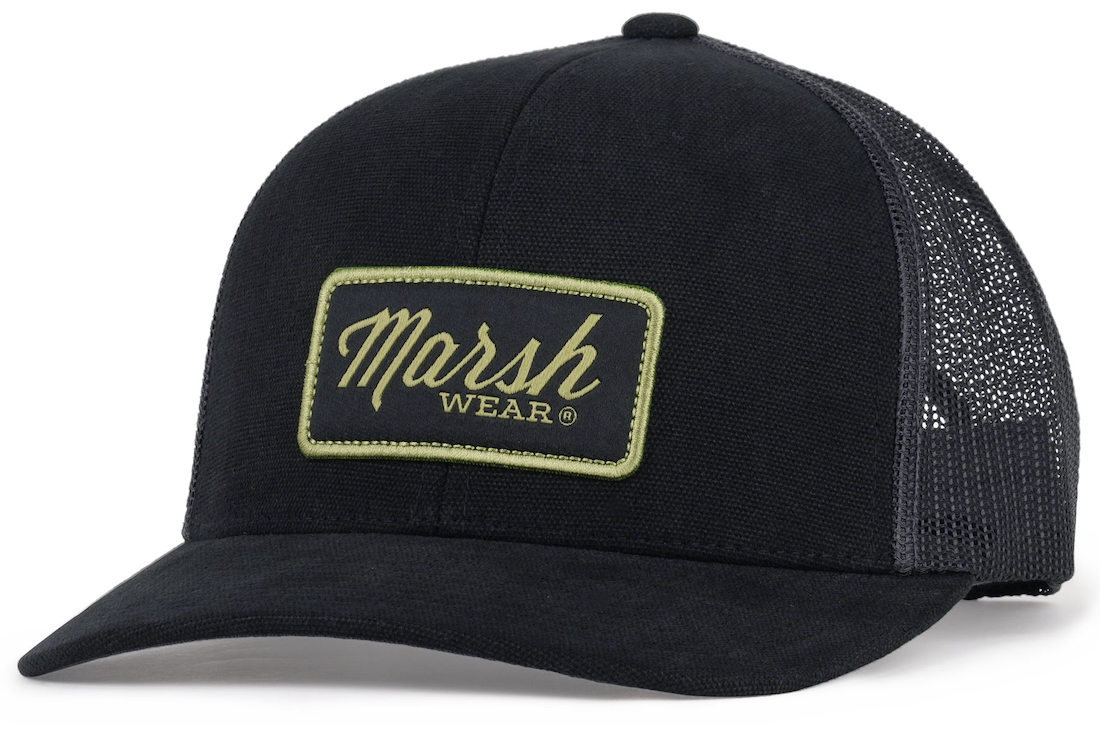 Marsh Wear Script Trucker Cap Noir