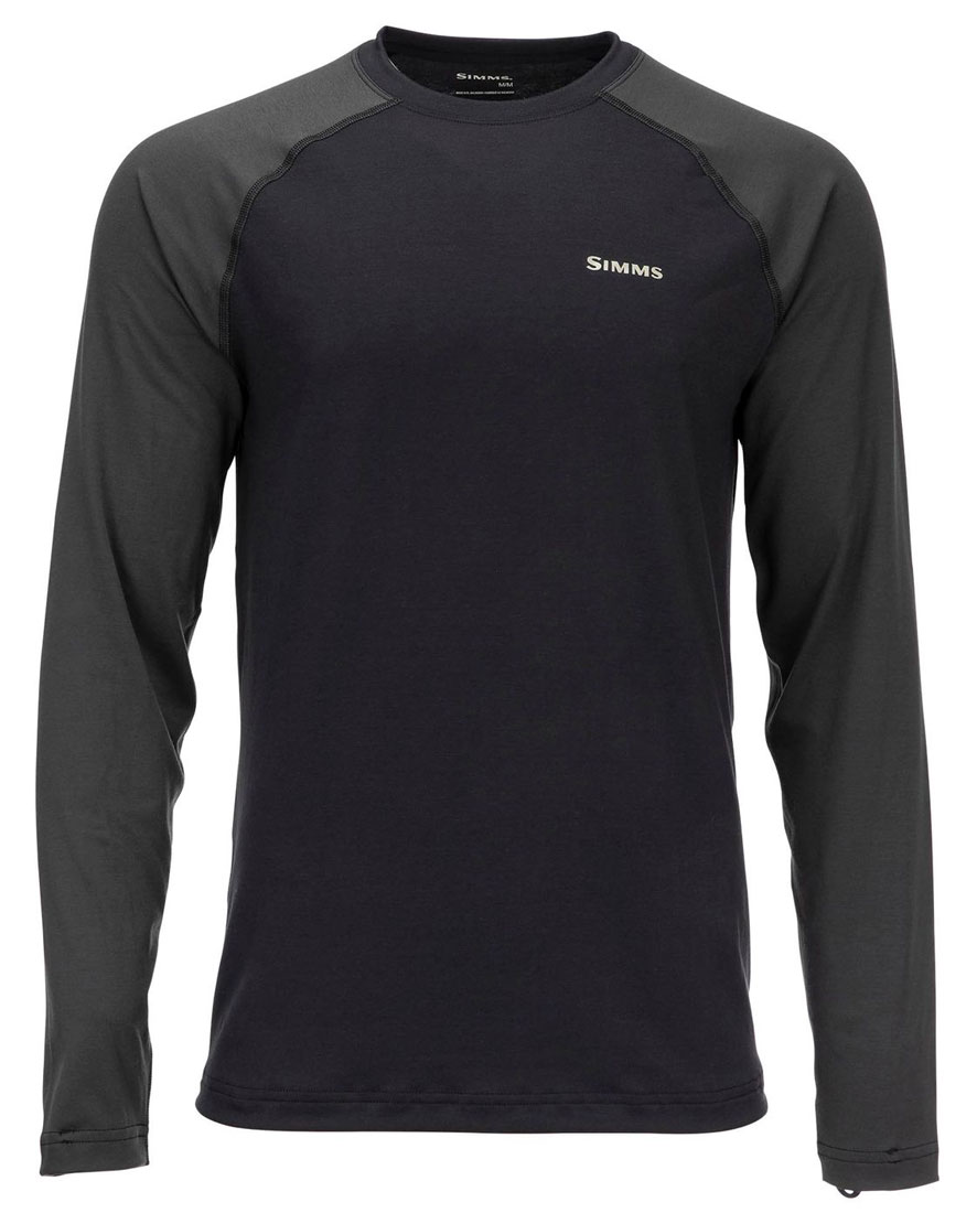 Simms Lightweight Baselayer Top noir