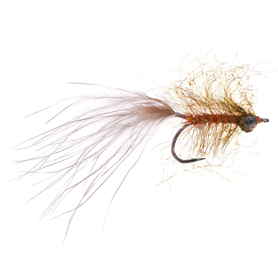 adh-fishing Mouche à truite de mer - Brown Prey by Johannes Radtke