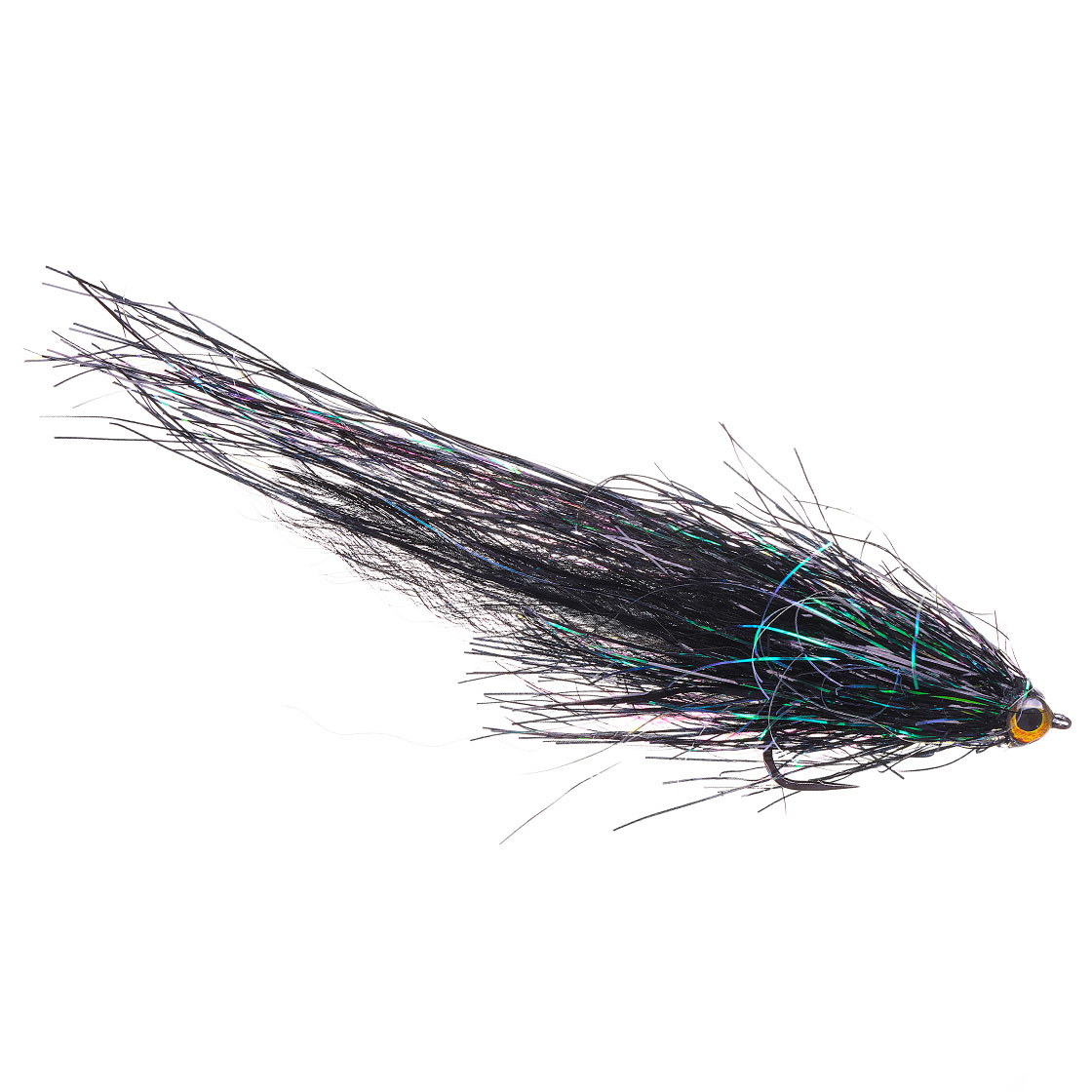 adh-fishing Streamer à brochet - Pike Flash Black