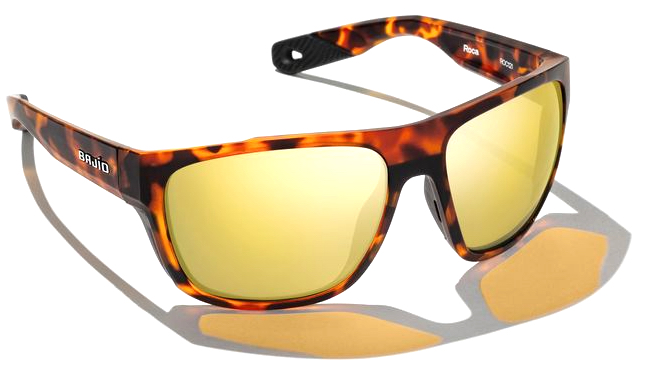 Bajio Lunettes polarisantes Las Rocas - Brown Tort Matte (Yellow Mirror Glass)