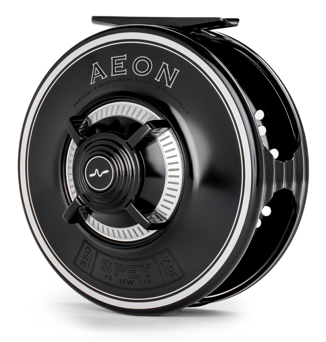 Guideline Aeon moulinets de mouche Black & Silver