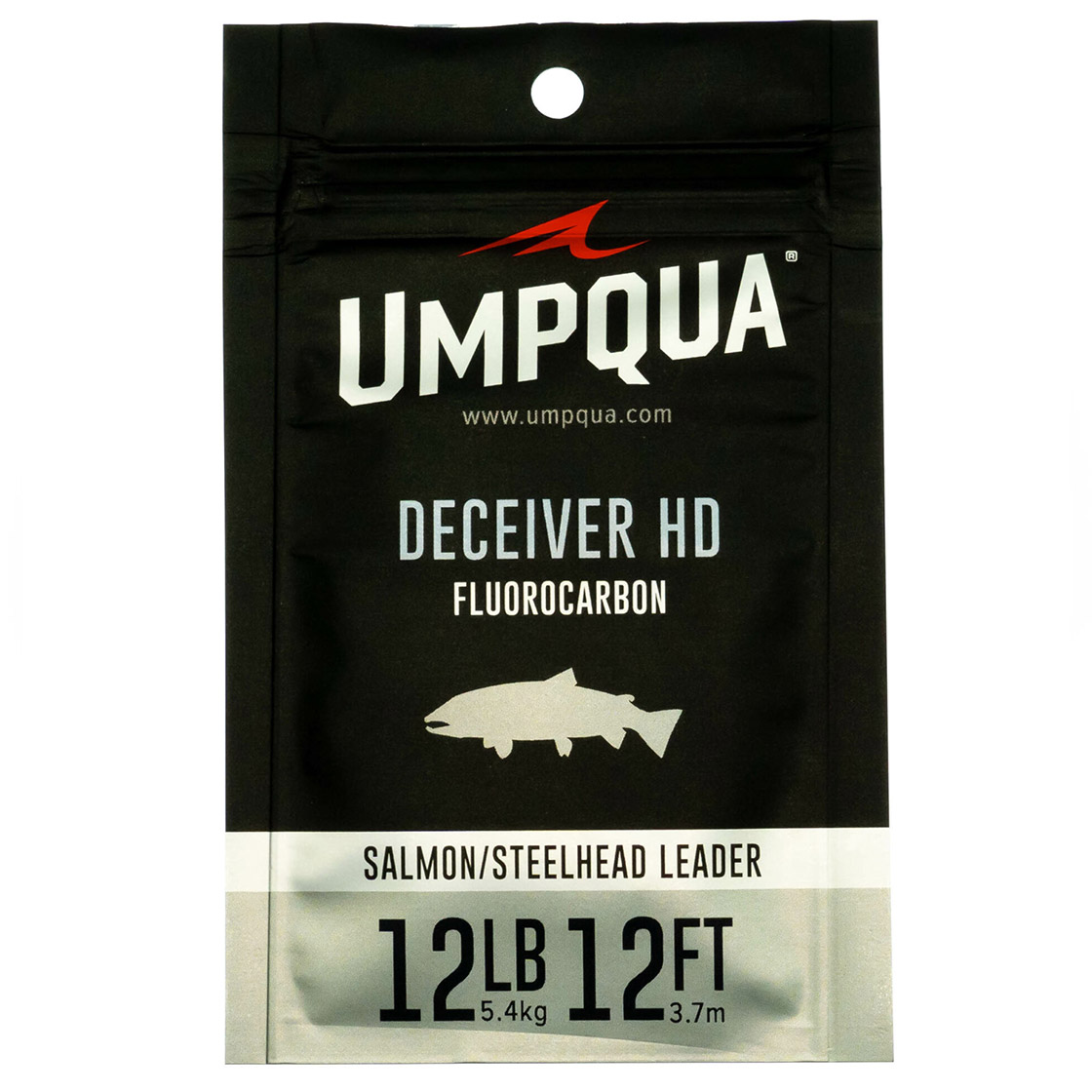 Bas de ligne Umpqua Deceiver HD Salmon & Steelhead Fluorocarbone Leader 12ft