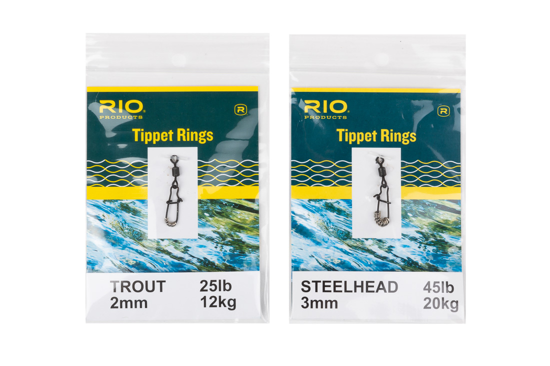 Rio Tippet anneaux avec aide à l'enfilage (anneaux de bas de ligne ou anneaux de piton)