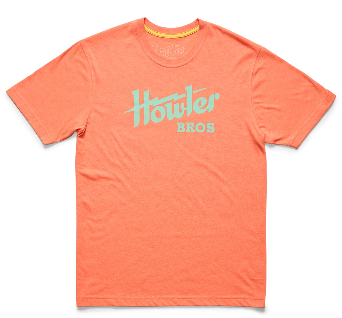 Howler Brothers T-shirt Coral Heather
