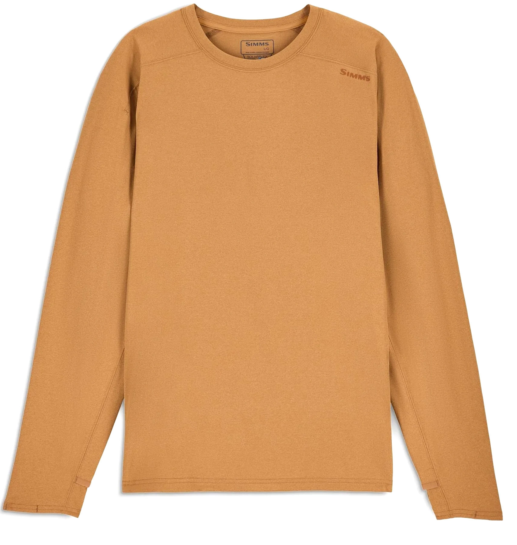 Simms Solarflex Crew Shirt Earthenware