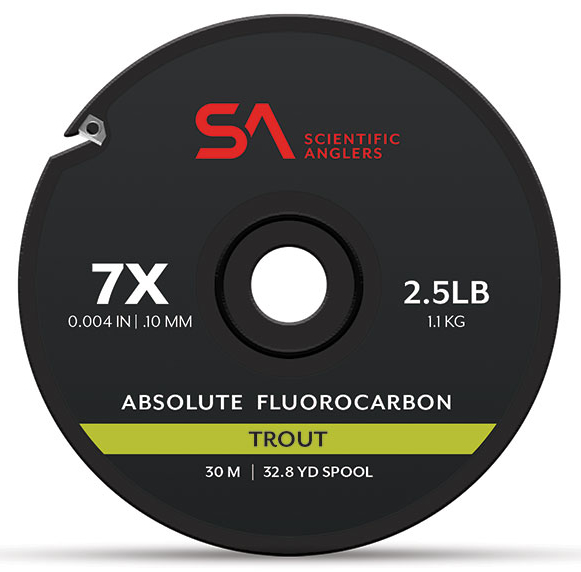 Scientific Anglers Absolute Fluorocarbone Trout Tippet Matériel de bas de ligne