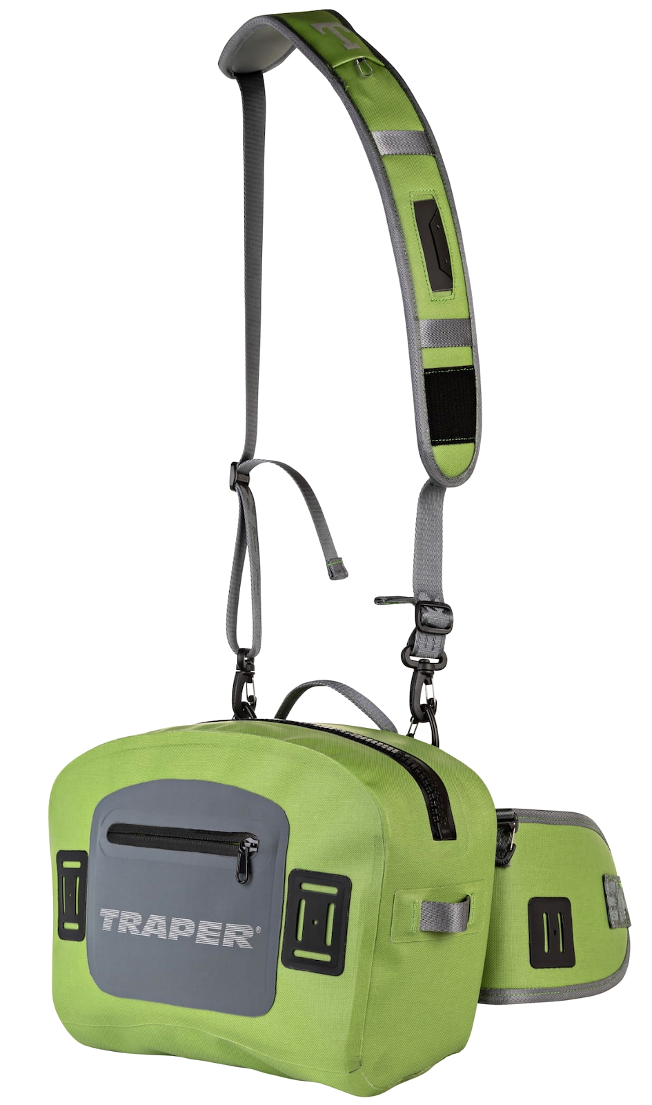 Traper Hip Pack Extreme sac de hanche étanche avec zip YKK 10Liter Green