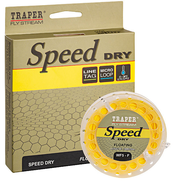 Traper Speed Dryfly WF ligne à mouche flottante Yellow