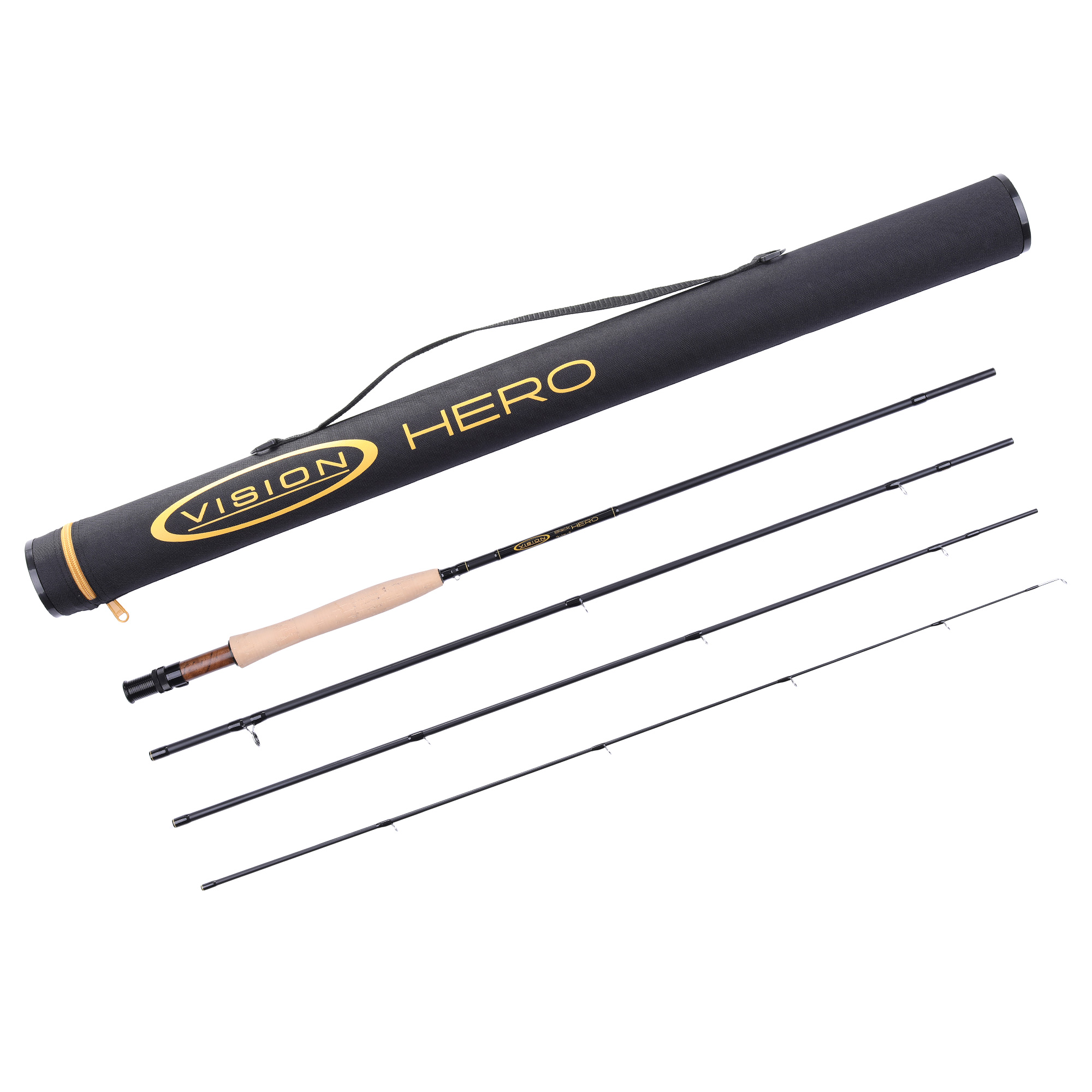 Vision Black Hero River special Edition canne à mouche # 5 - 9 ft