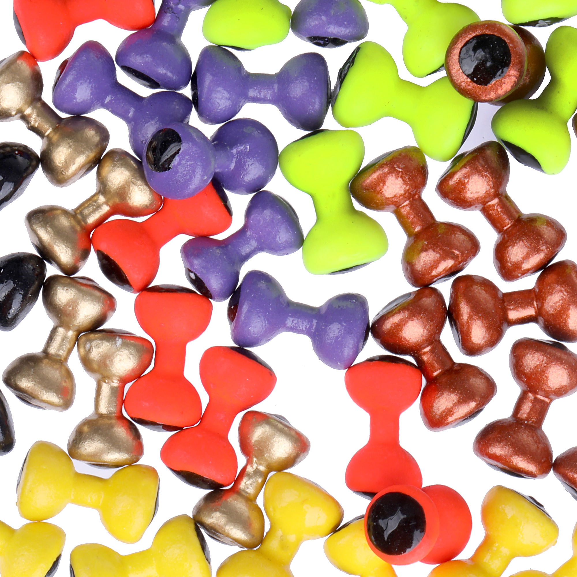 Wapsi Yeux en "dumbbell" peints