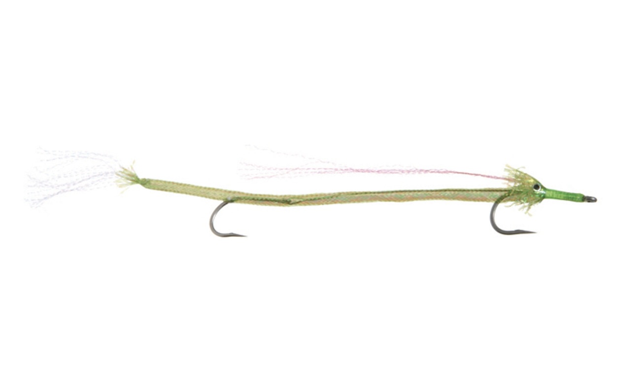 Umpqua Saltwater Fly Cuda Vert fluorescent Tandem #2/0