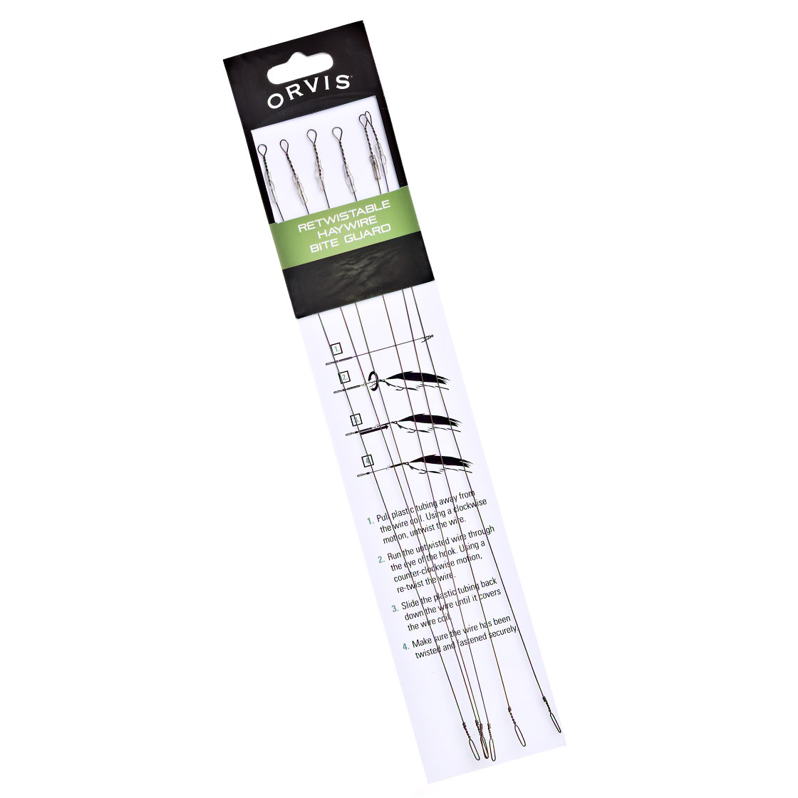 Orvis Retwistable Haywire Bite Guard Titan Predator Bas de ligne 8