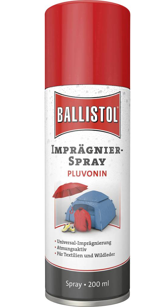 Ballistol Pluvonin Spray d'imprégnation avec nanotechnologie 200 ml