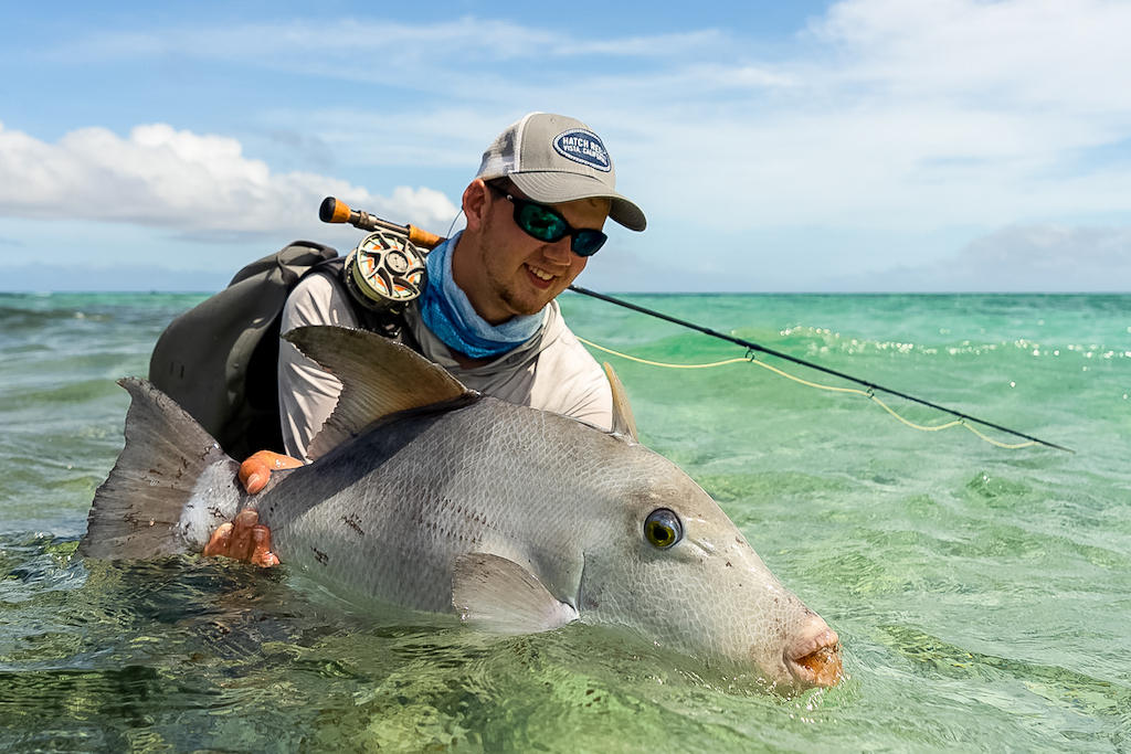 YT-Video-Permit-Triggerfish10 - Fit fürs Salzwasser! Tipps & Tricks fürs Fliegenfischen in den Tropen. Permit/Triggerfish
