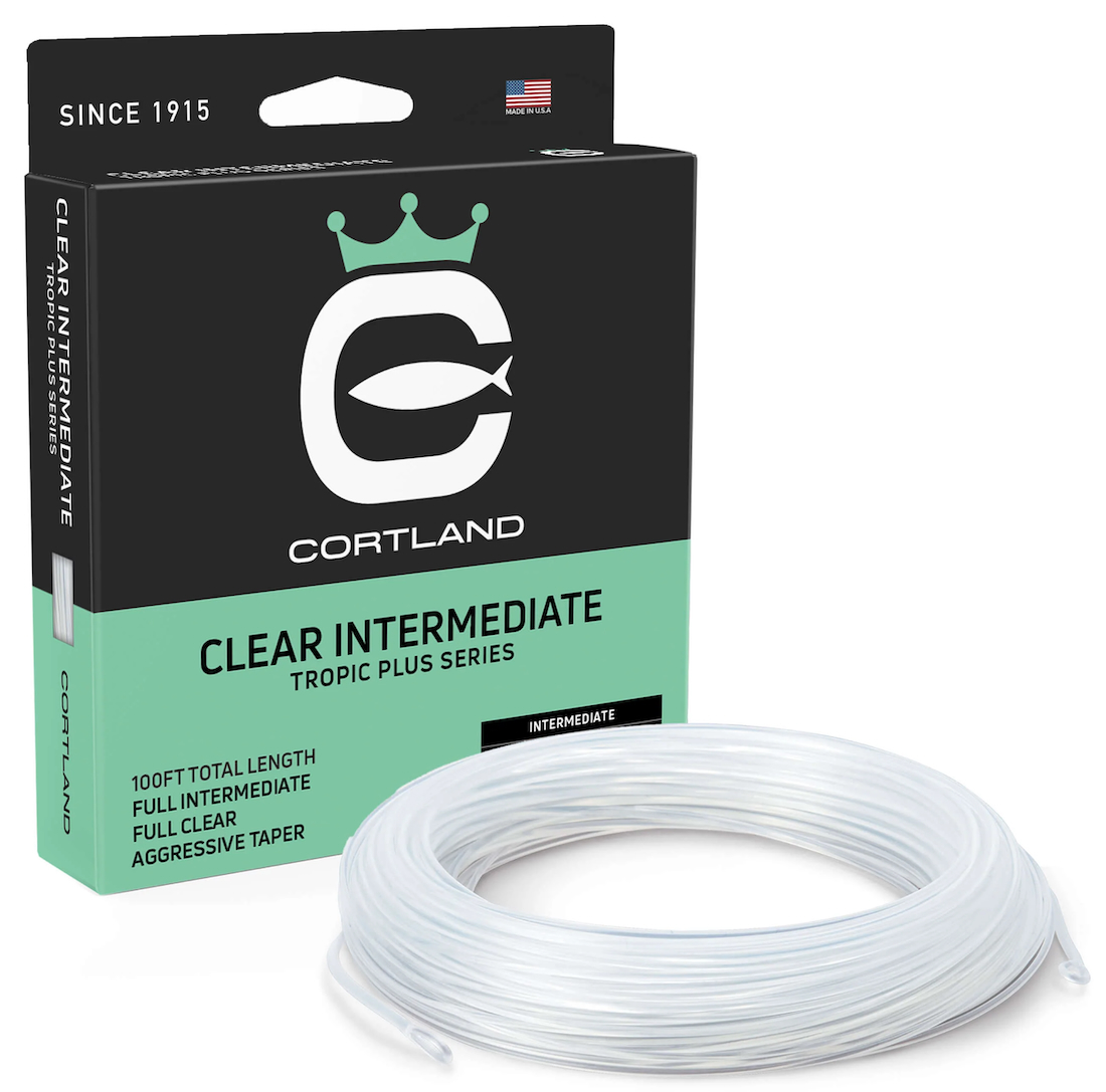 Cortland Clear Intermediate Tropical Saltwater Flyline Clear ligne à mouche