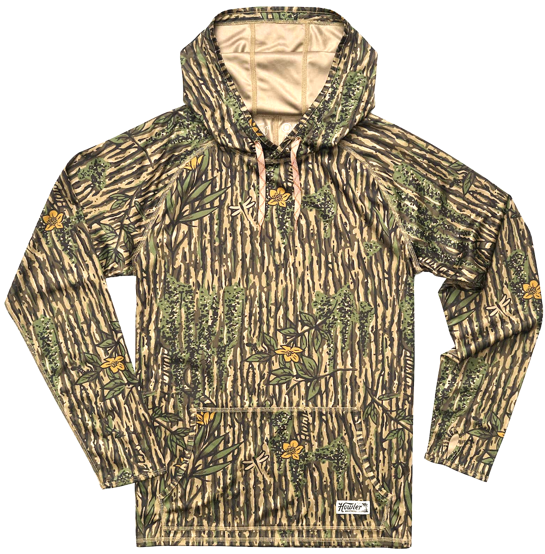 Howler Brothers Loggerhead Sunshade sweat à capuche - Swamp Country Camo
