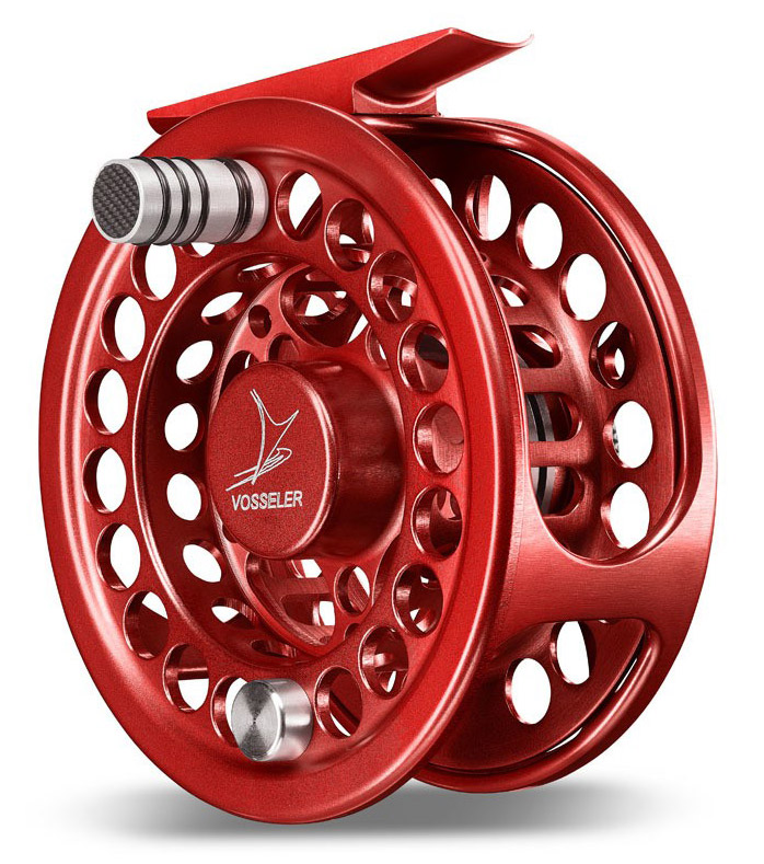 Vosseler DC2 moulinets de mouche rouge