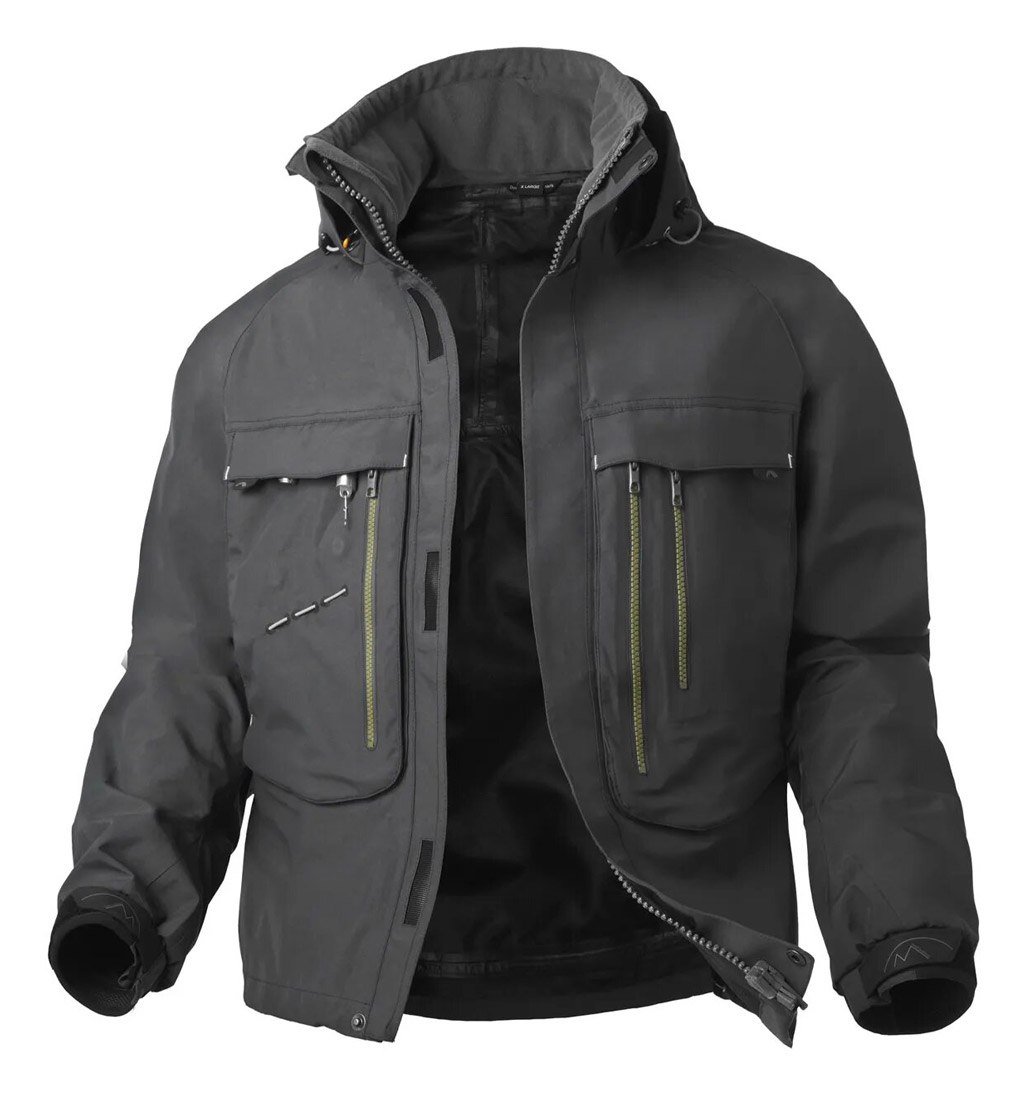 Geoff Anderson WS Pro veste de wading gris foncé