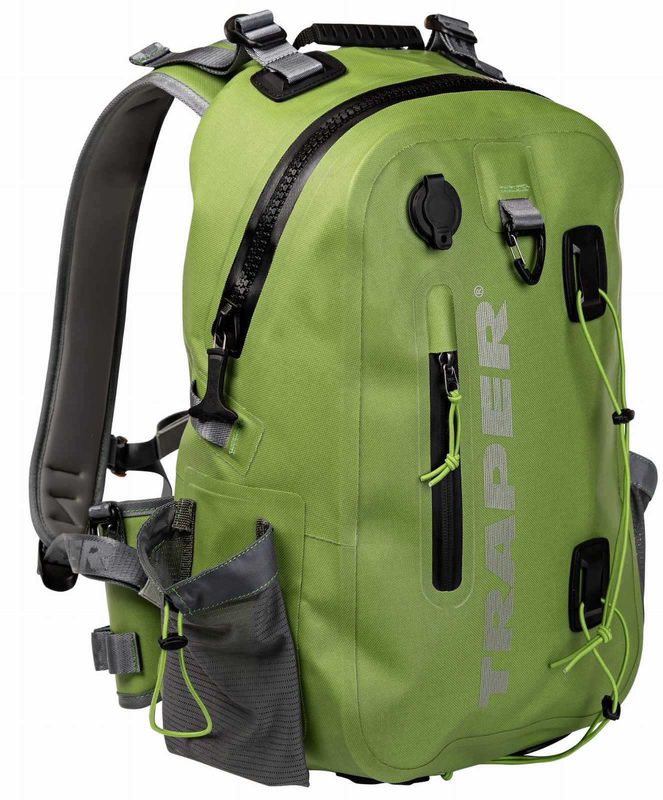 Traper Extreme Backpack sac à dos étanche avec zip YKK 33L Green