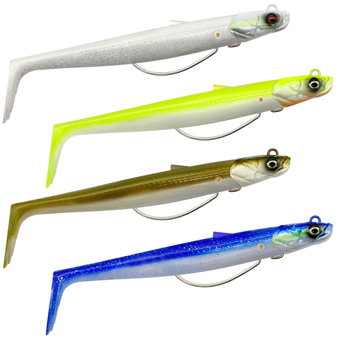 Savage Gear Sandeel Sandaal Appât caoutchouc 13 cm 31 g