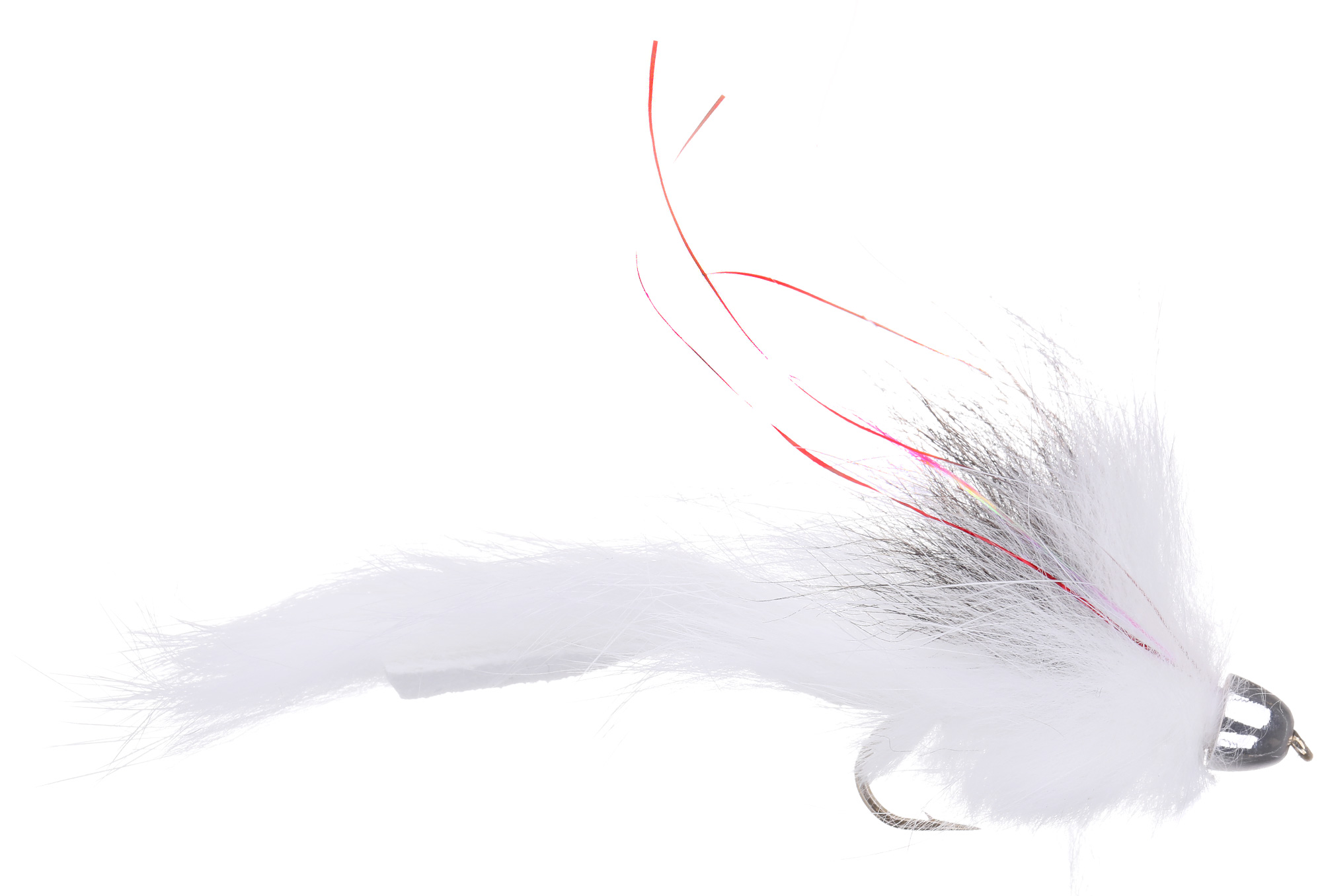 Fulling Mill Streamer Little Rascal White #6