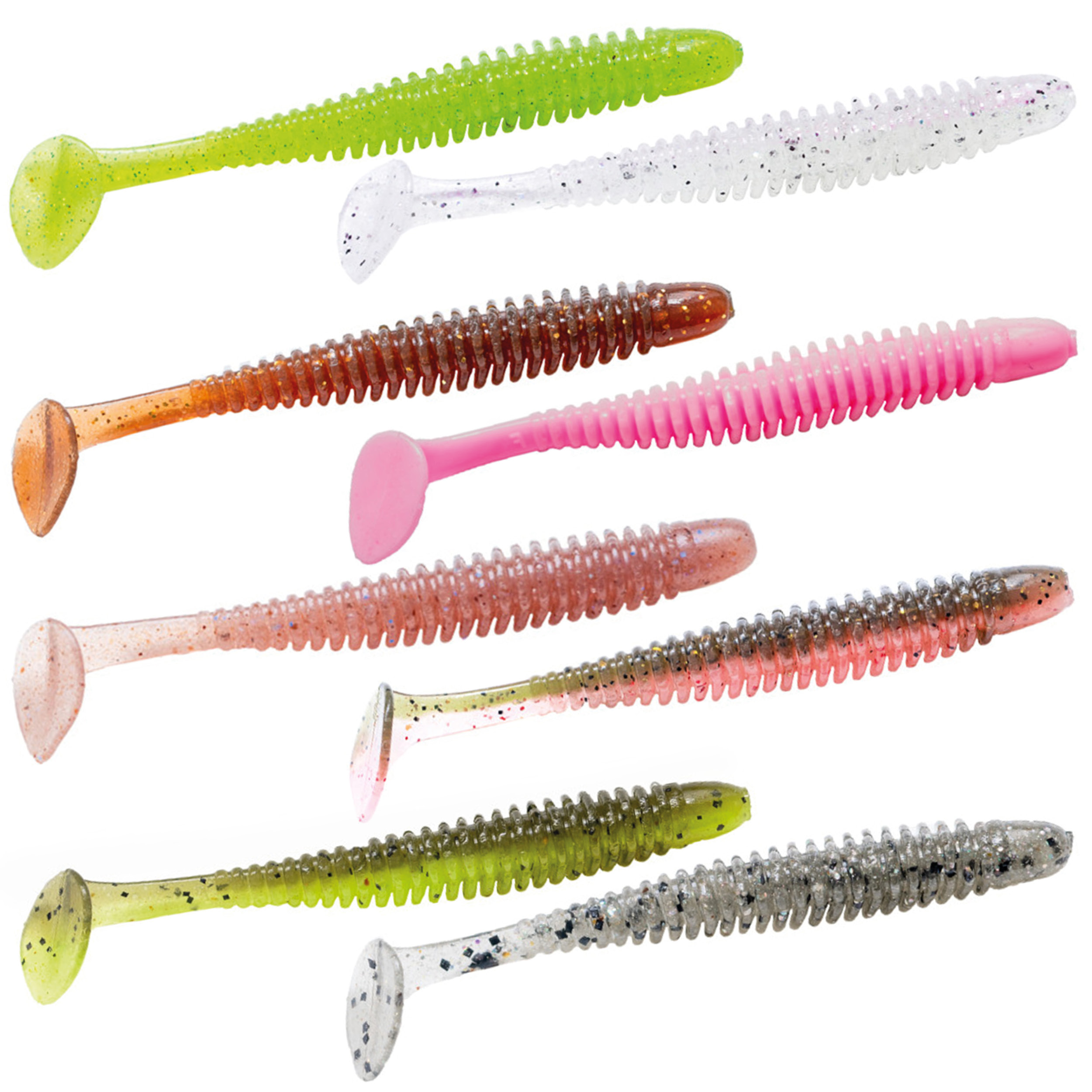 Noike Wobble Shad 4" Set de 6 pièces