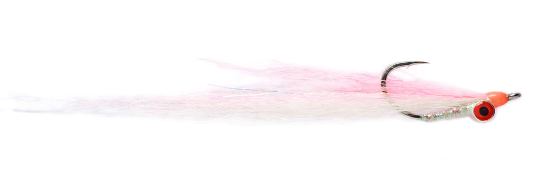 Fulling Mill Streamer - Salty Clouser rose