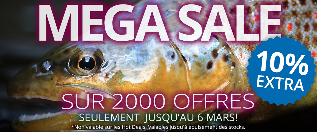 MEGA SALE: 10% Extra sur 2000 offres jusqu'au 6/3