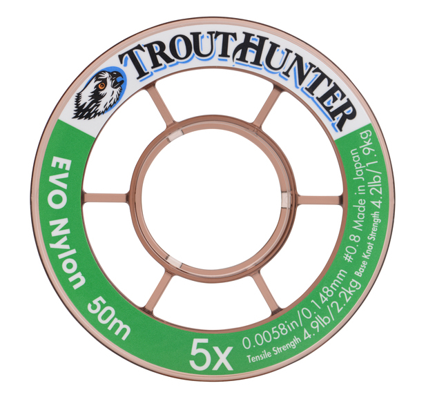Trout Hunter EVO tippet en nylon sur bobine