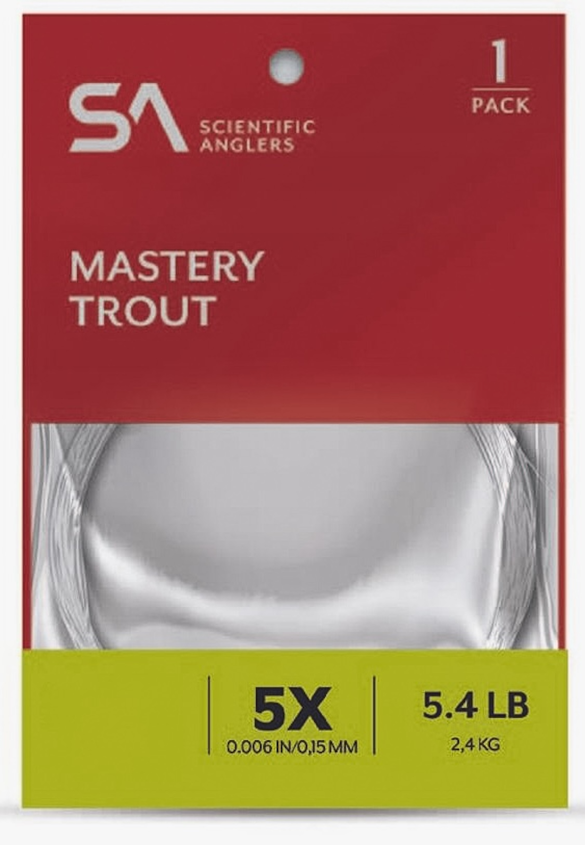 Scientific Anglers Mastery Trout Tapered leader 7,5 ft bas de ligne