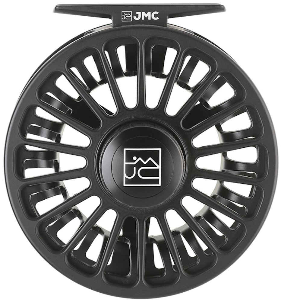 Moulinets de mouche JMC Revolution LT black silver spot