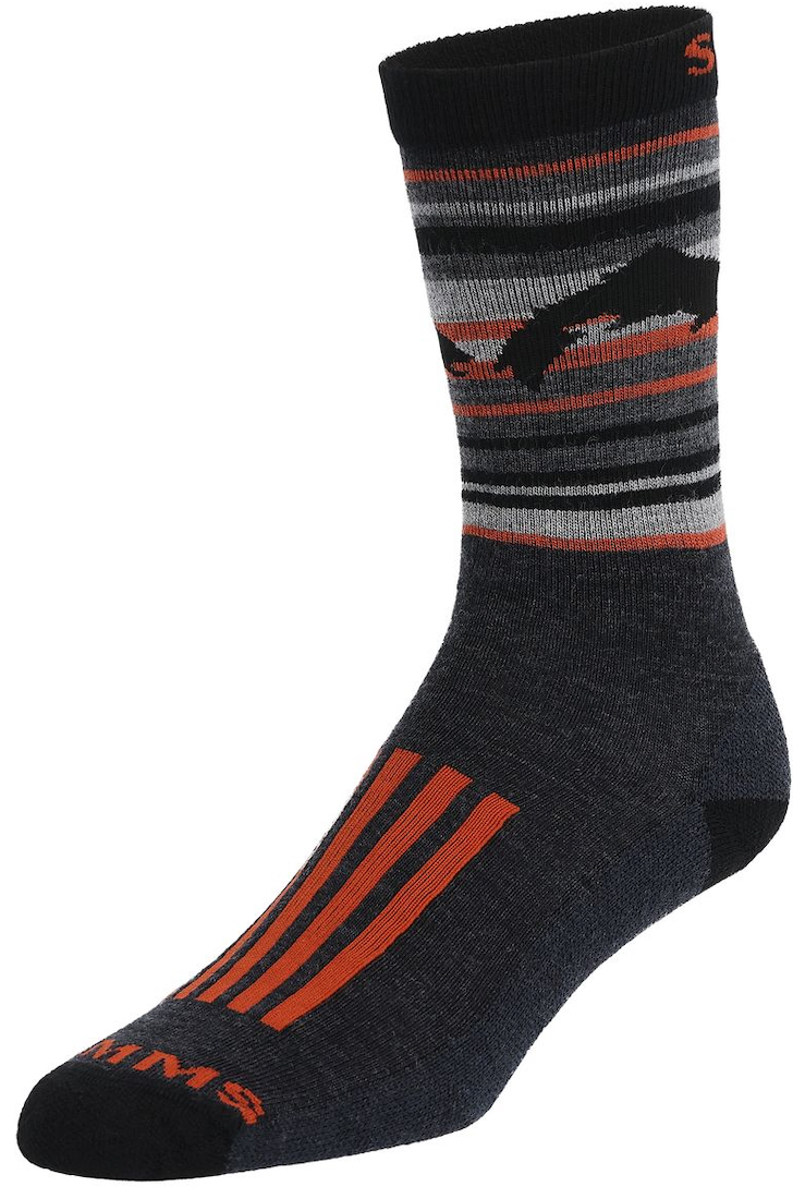 Simms Daily Sock chaussettes de wading carbone
