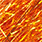 hot orange in flames