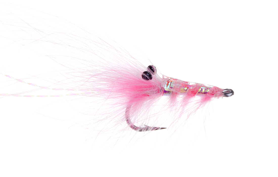 Mouche à truite de mer Runars CDC Reke rose