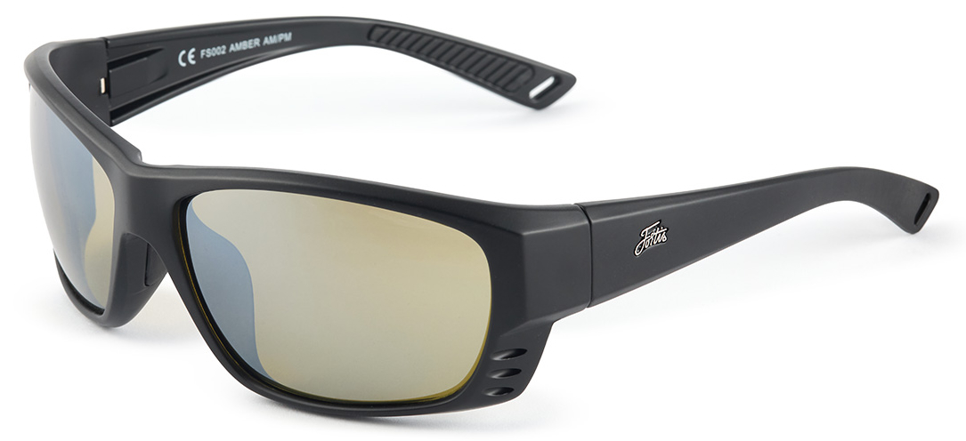 Fortis Eyewear Finseeker lunettes polarisantes Amber AMPM Silver XBlok