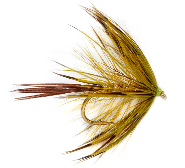 Fulling Mill Jackie Mask Green Drake Mayfly #10 Mouche de mai