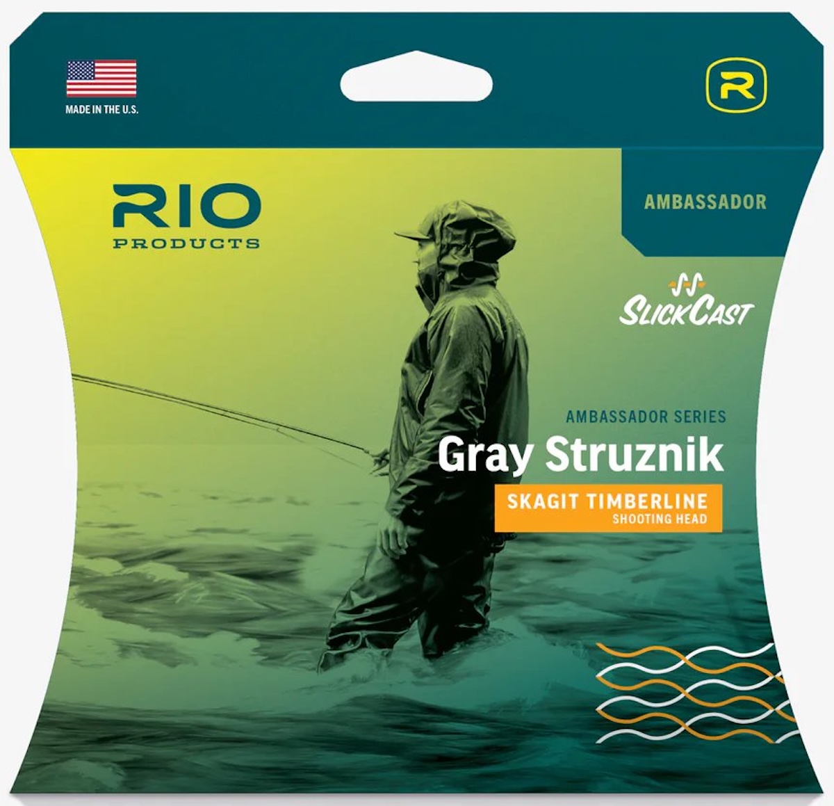 Rio Ambassador Series Gray Struznik Skagit Timberline Compact & Progressive 5,5 m Shooting Head