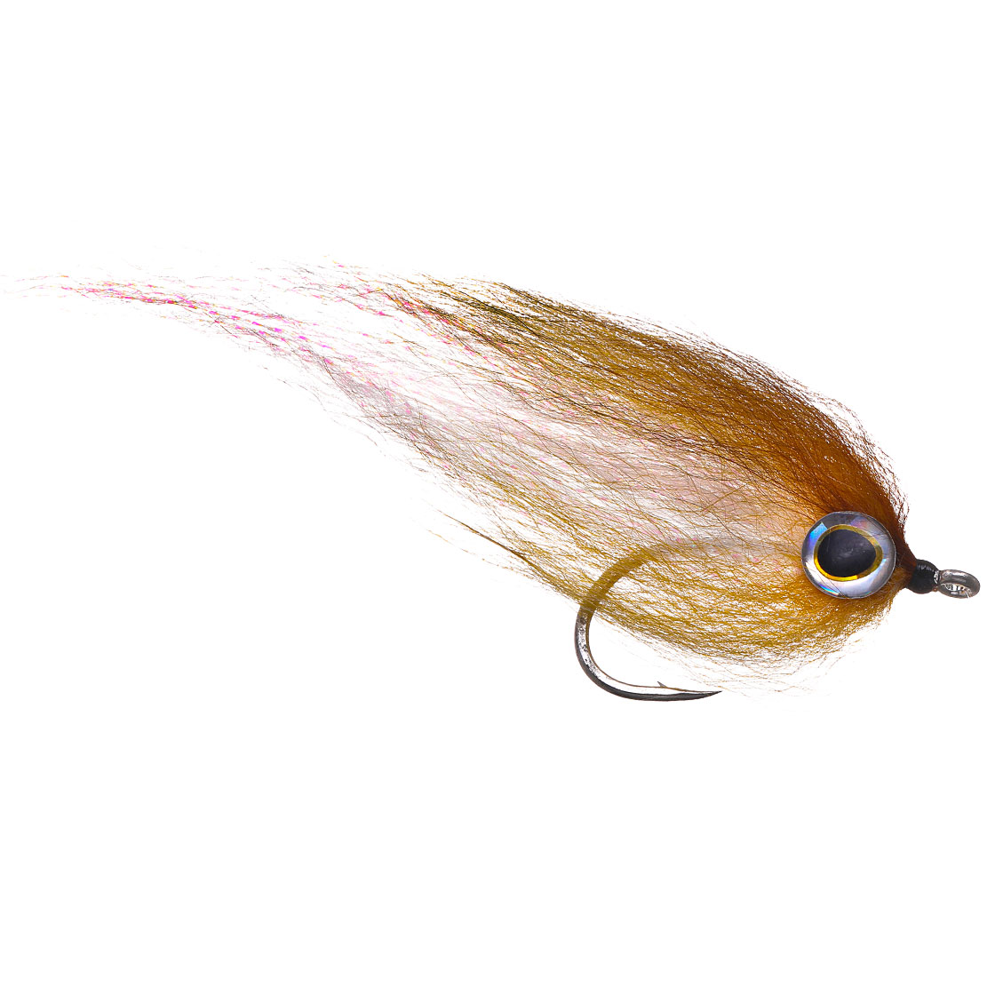 Superflies Mouche d'eau salée Baitfish GT-Slim Honey