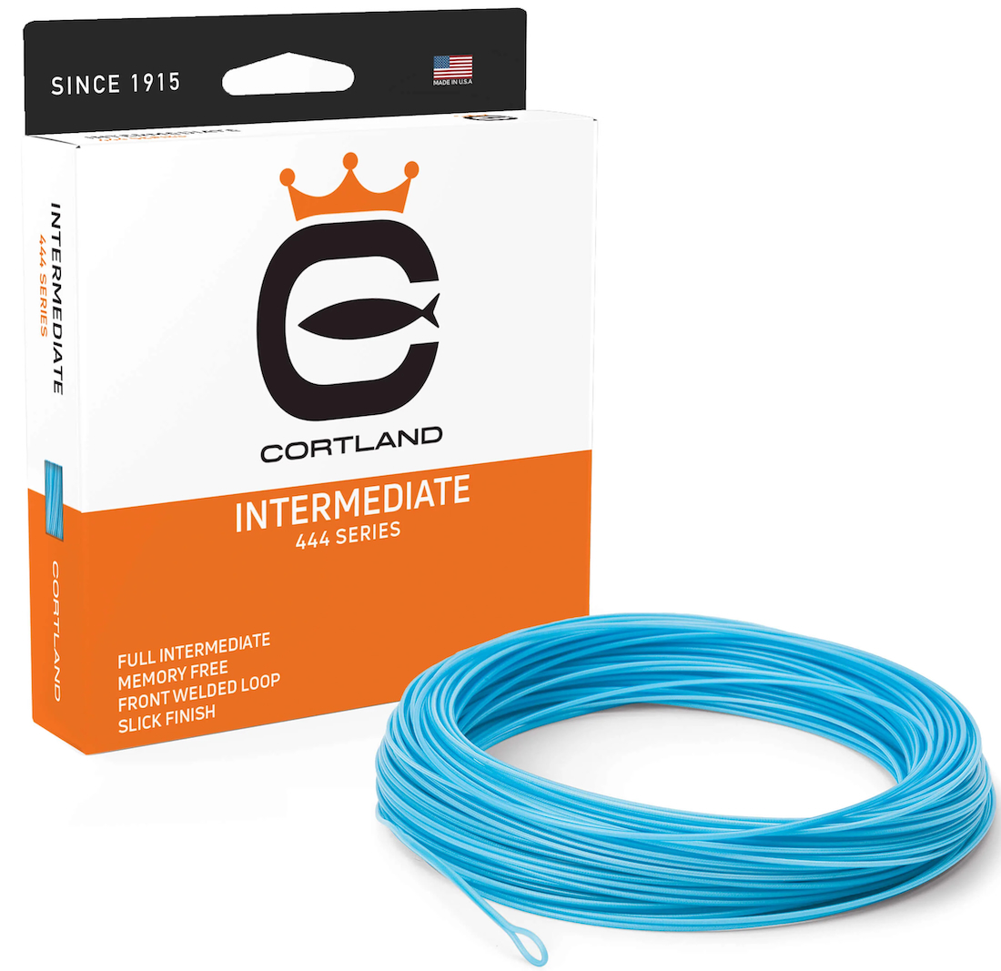 Cortland 444 Seatrout Intermediate Flyline Ice Blue Ligne à mouche