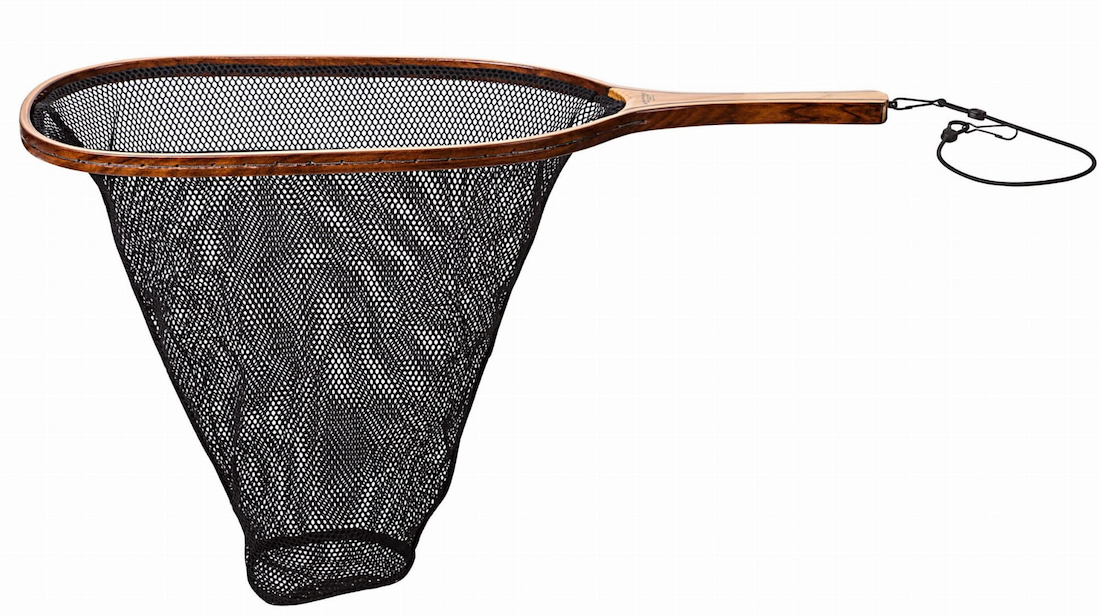 Traper Landing Net Épuisette en bois classique